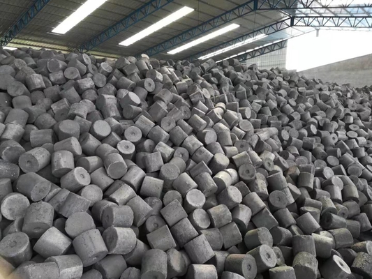 Materias primas formadas el 10% de la acería del coque de la ceniza para la fusión del metal
