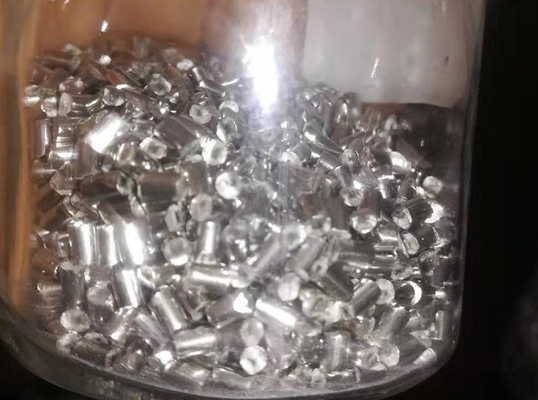 Aleación Al Granule Aluminium Cut Wire del metal de la pureza elevada tirado para el tratamiento superficial