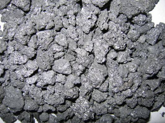 Contenido bajo negro 98,5% de Ash Calcined Petroleum Coke With S 0,5%/FC