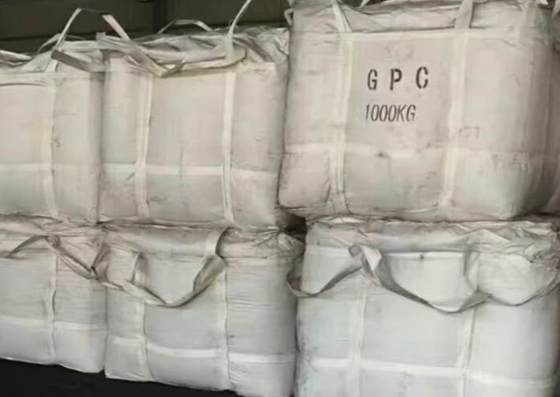 Materias primas grafitadas negras del coque del petróleo usadas en nitrógeno bajo de la industria de acero