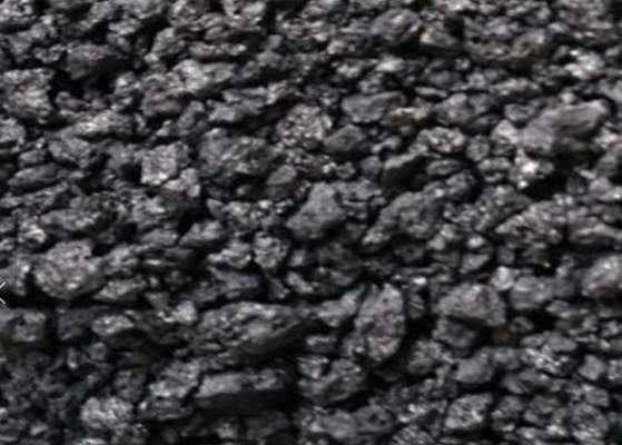 Coque poco sulfuroso del petróleo del alto carbono, Petcoke calcinado 1-5m m para la industria de la fundición
